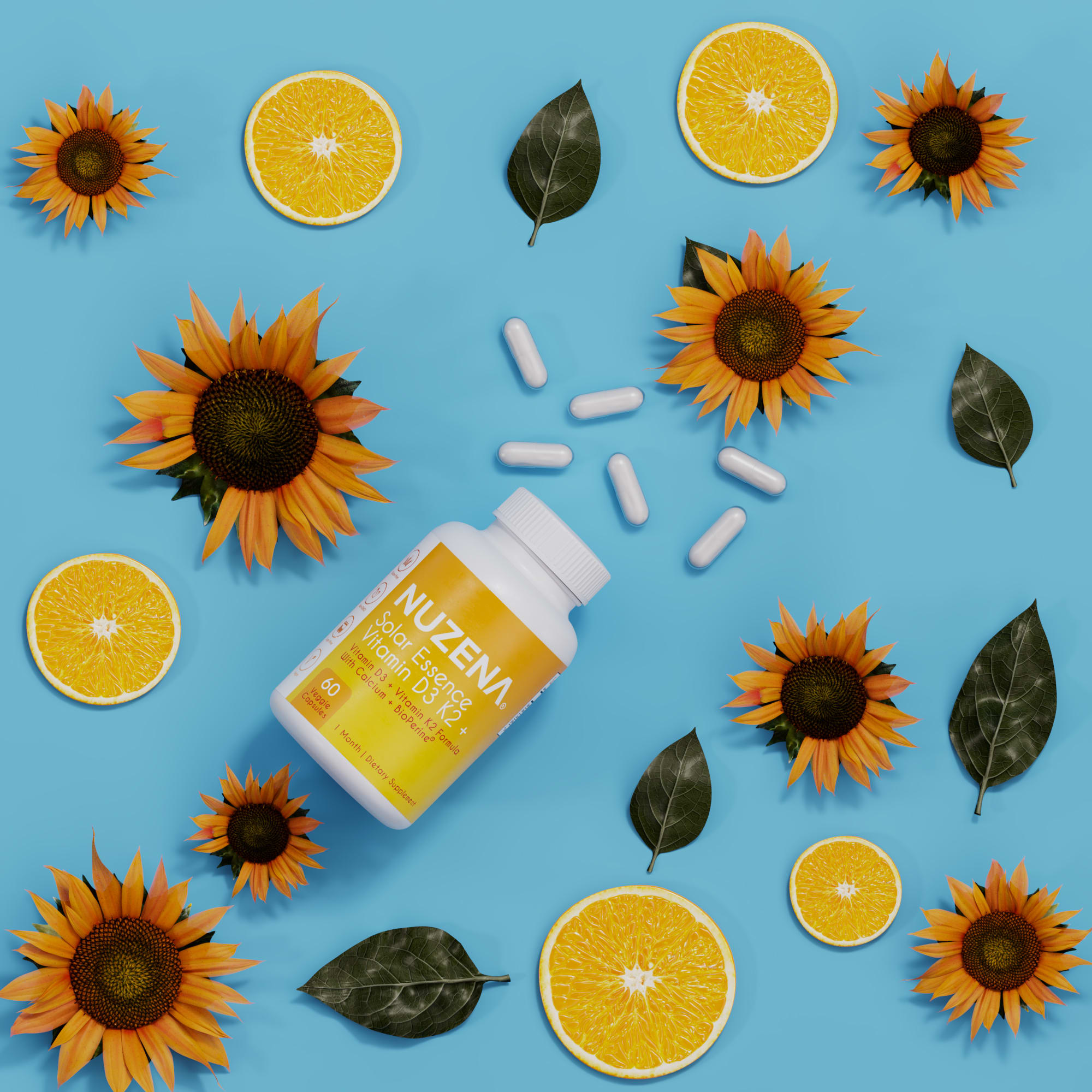 Solar Essence Vitamin D3 K2 +