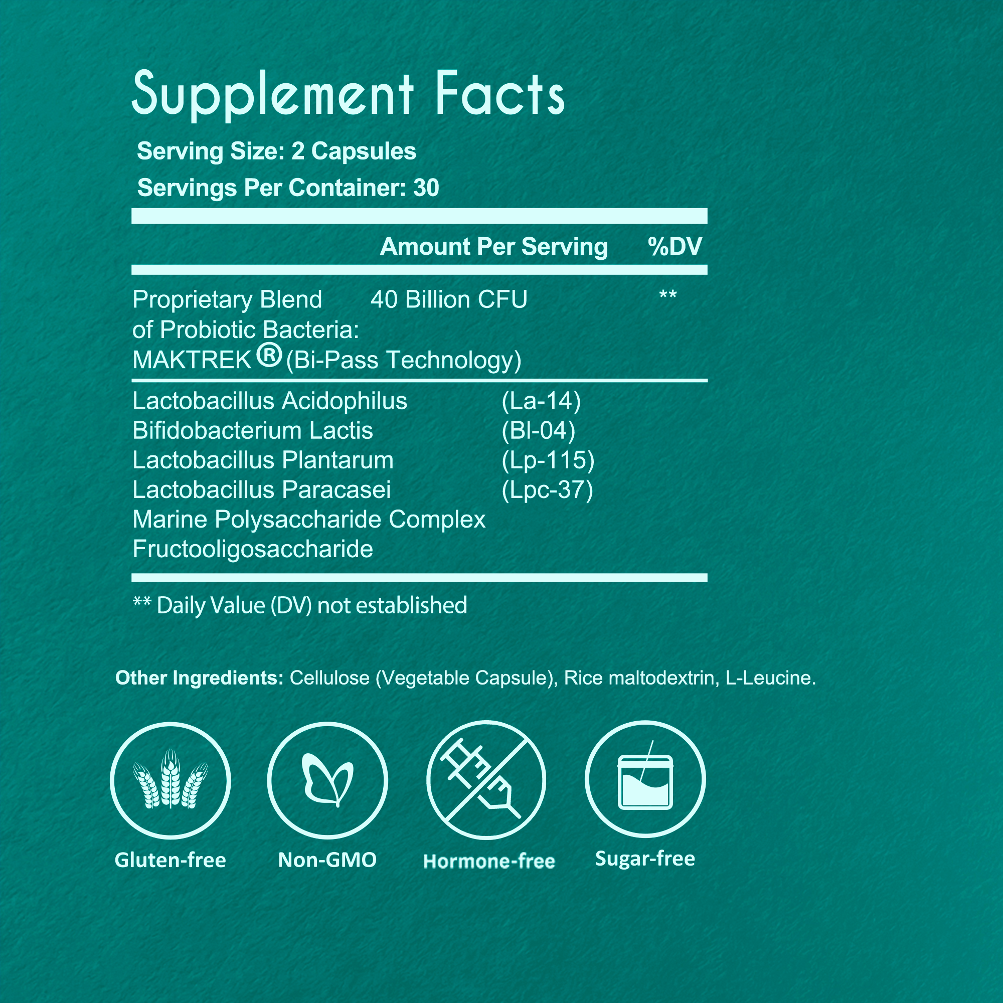 Probiotic Gut Boost 40 +