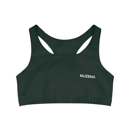 Forrest Green Seamless Sports Bra
