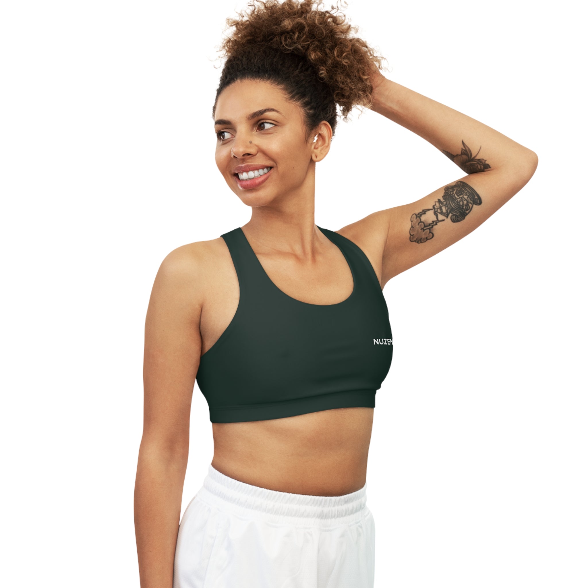 Forrest Green Seamless Sports Bra