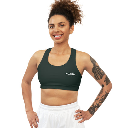 Forrest Green Seamless Sports Bra