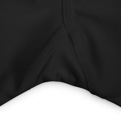 Midnight Black High Waisted Yoga Shorts