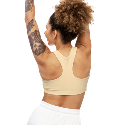 Crème Brûlée Seamless Sports Bra