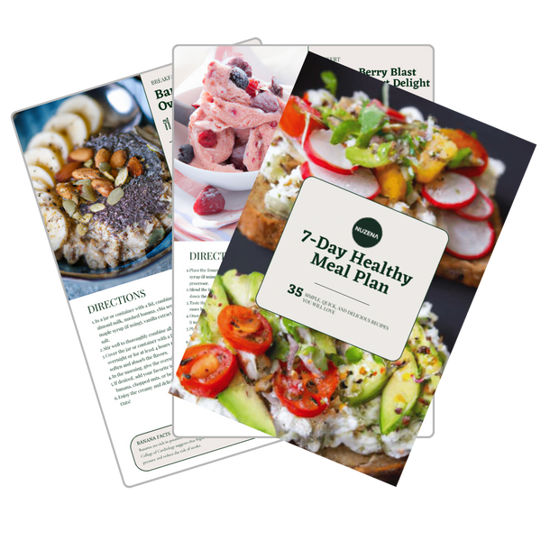 FREE GIFT | 7-Day Meal Plan & Recipe Book by Nuzena Registered Dietitians